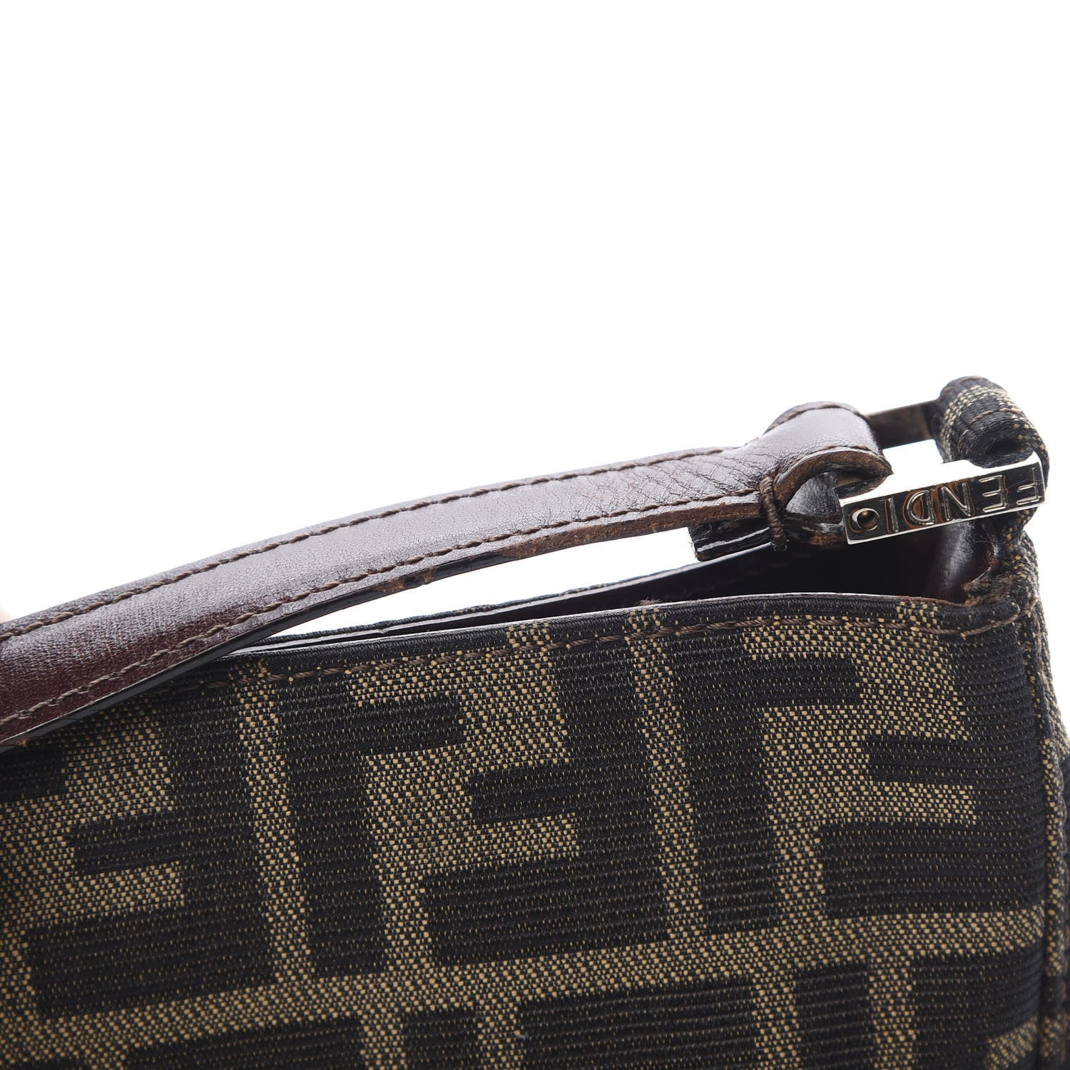 Fendi Zucca Shoulder Bag Tobacco 15 of 16