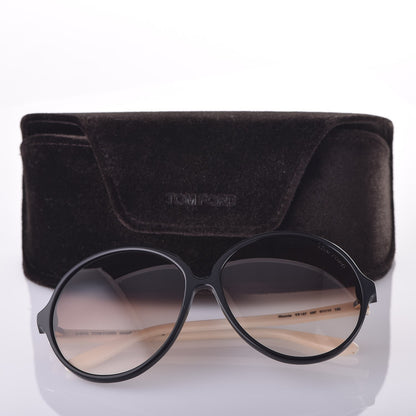 Tom Ford Rhonda Sunglasses TF187 Black White 8 of 8