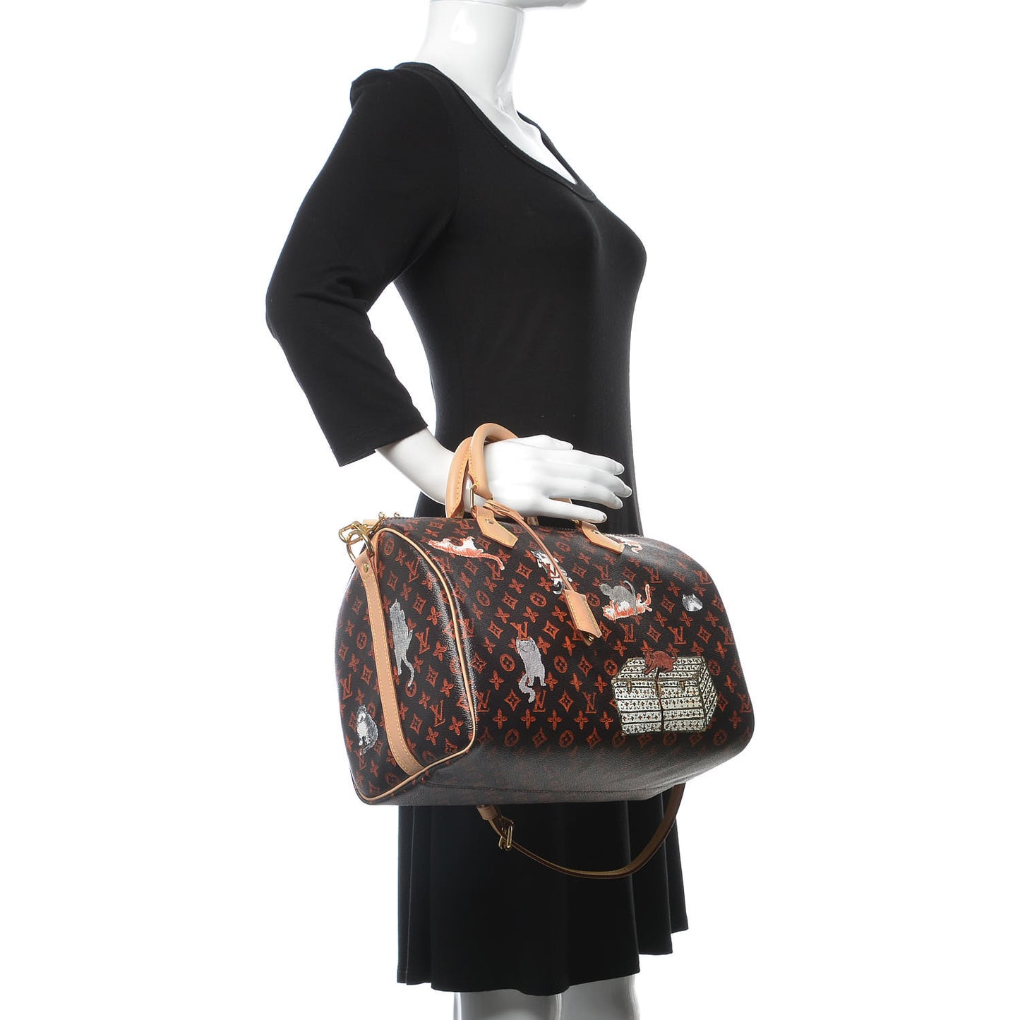 Catogram Speedy Bandouliere 30 Marron