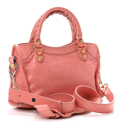 Balenciaga Agneau Giant 12 Gold Hardware Mini City Rose Azalee Rose Jaipur 2 of 6