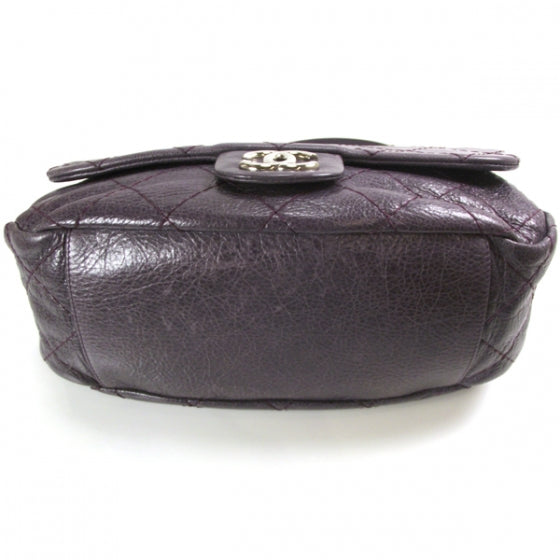 Leather On The Road Flap Purple