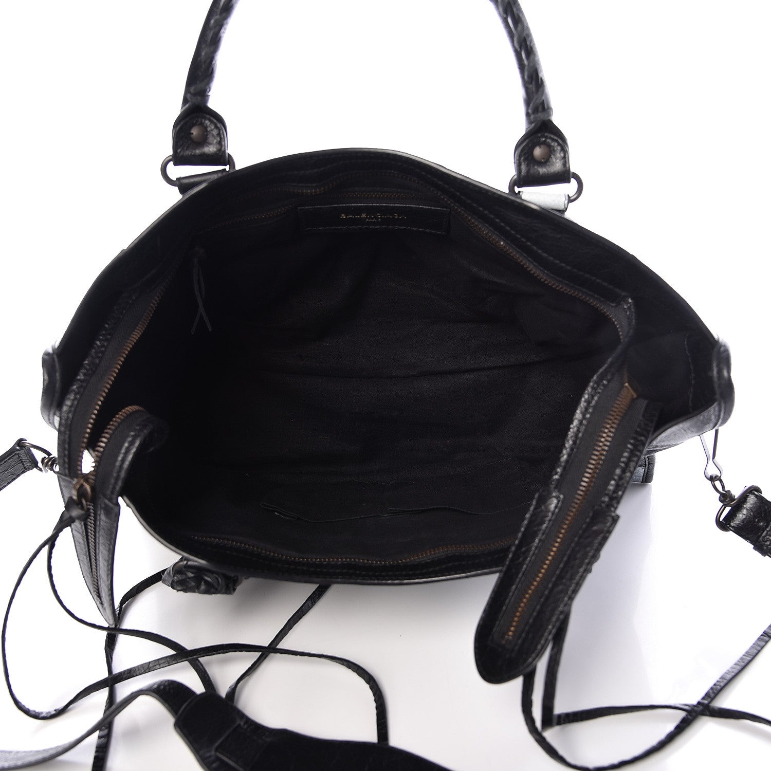 Balenciaga Agneau Arena Graffiti All Over Classic Hardware City Black White 5 of 13