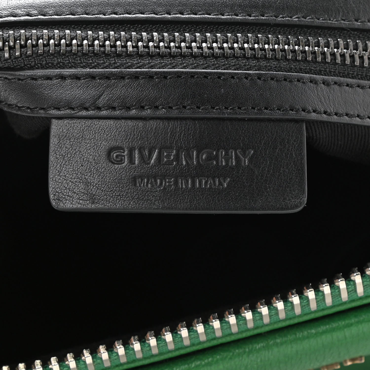 Givenchy Sugar Goatskin Small Antigona Emerald 6 of 12