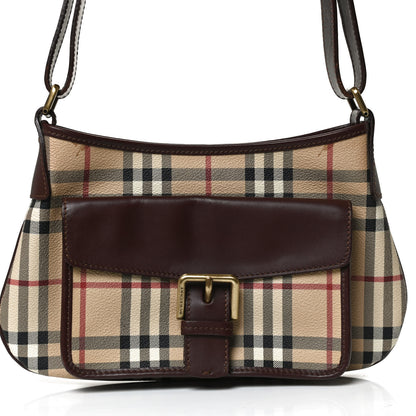 Burberry Haymarket Check Shoulder Bag 7 of 11