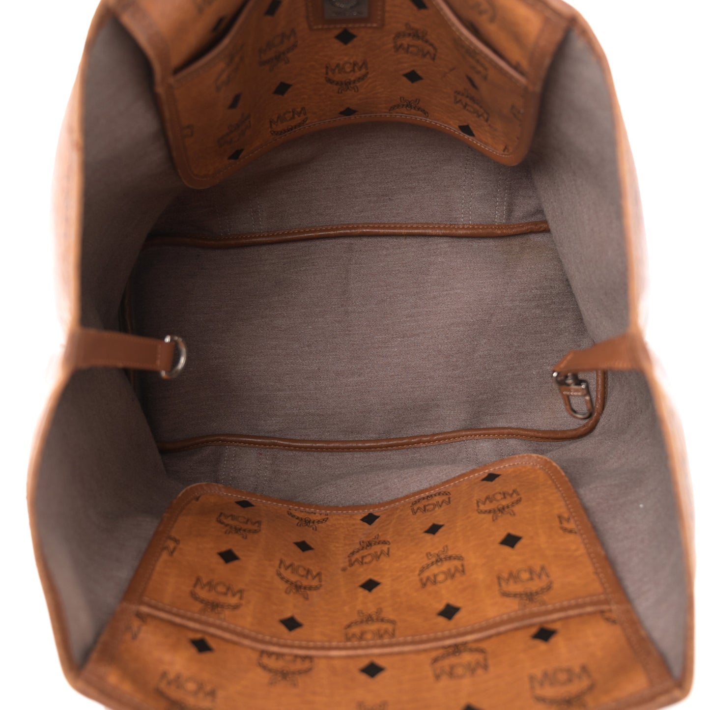 Visetos Shopping Tote Cognac