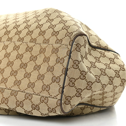 Gucci Monogram Large Sukey Tote Dark Brown 9 of 14