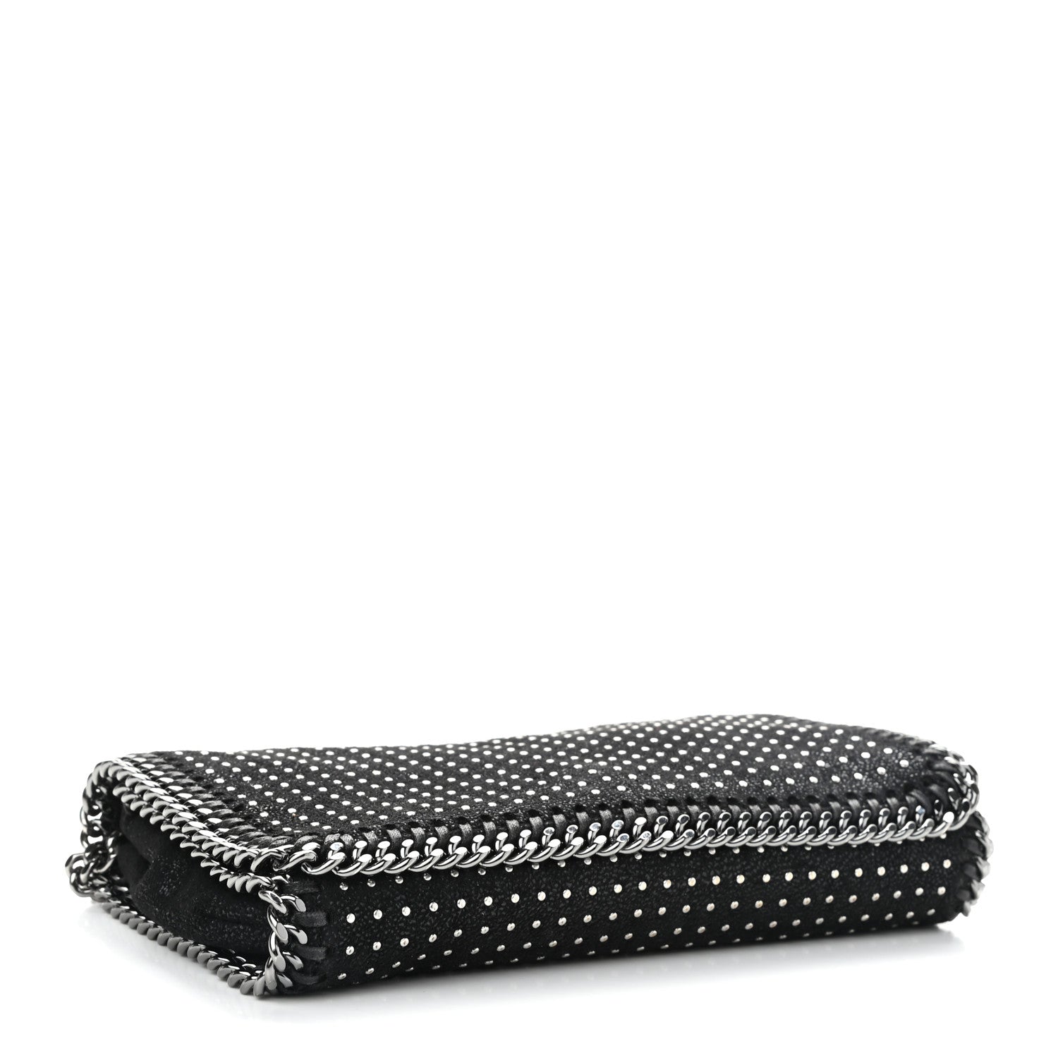 Stella McCartney Shaggy Deer Studded Falabella Crossbody Black 4 of 10
