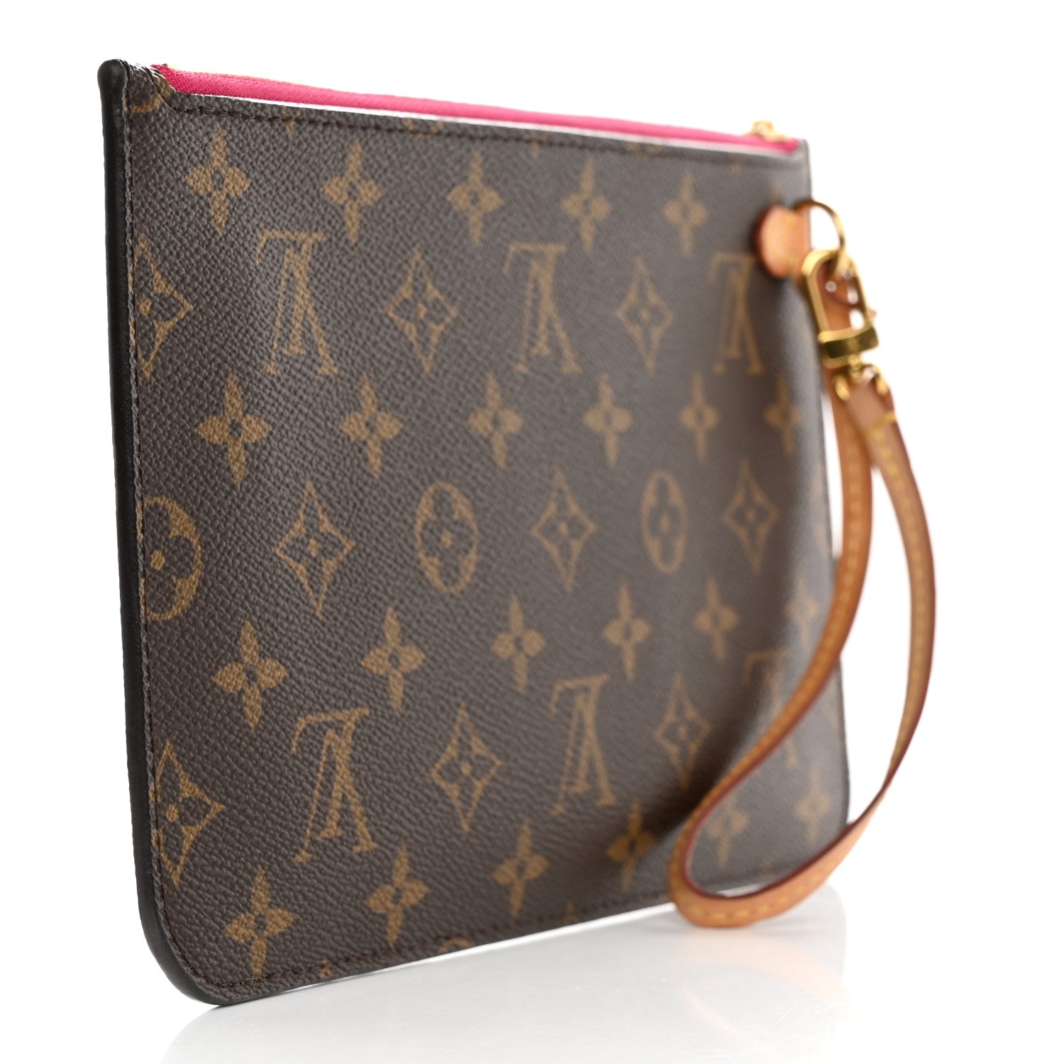 Louis Vuitton Monogram Neverfull MM GM Pochette Pivoine 2 of 8