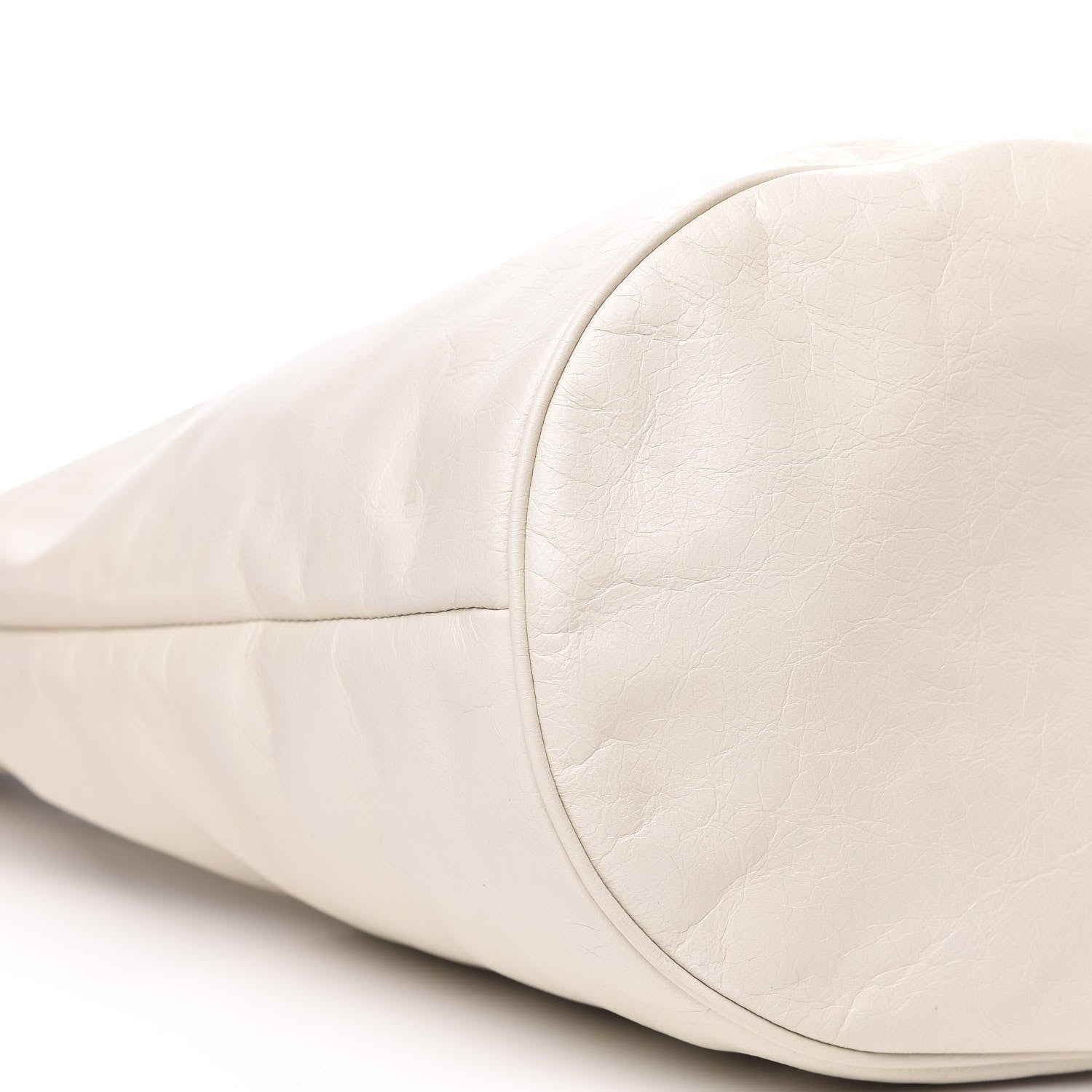 Gucci Fluffy Calfskin Morpheus Hobo Shoulder Bag White 8 of 9