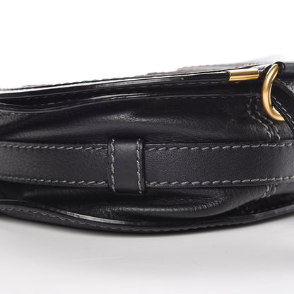 Chloe Calfskin Mini Marcie Round Crossbody Bag Black 10 of 11