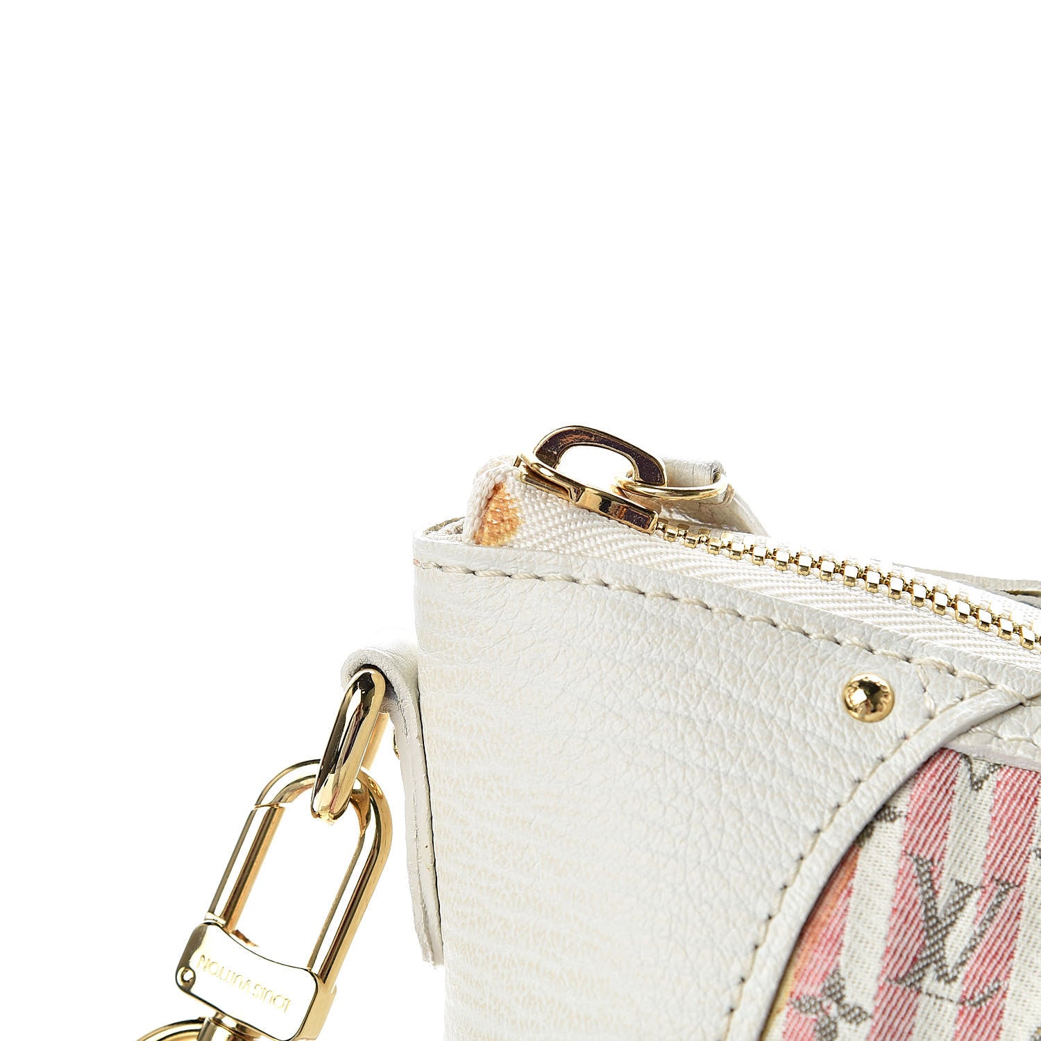 Louis Vuitton Mini Lin Croisette Marina GM Rouge 10 of 11