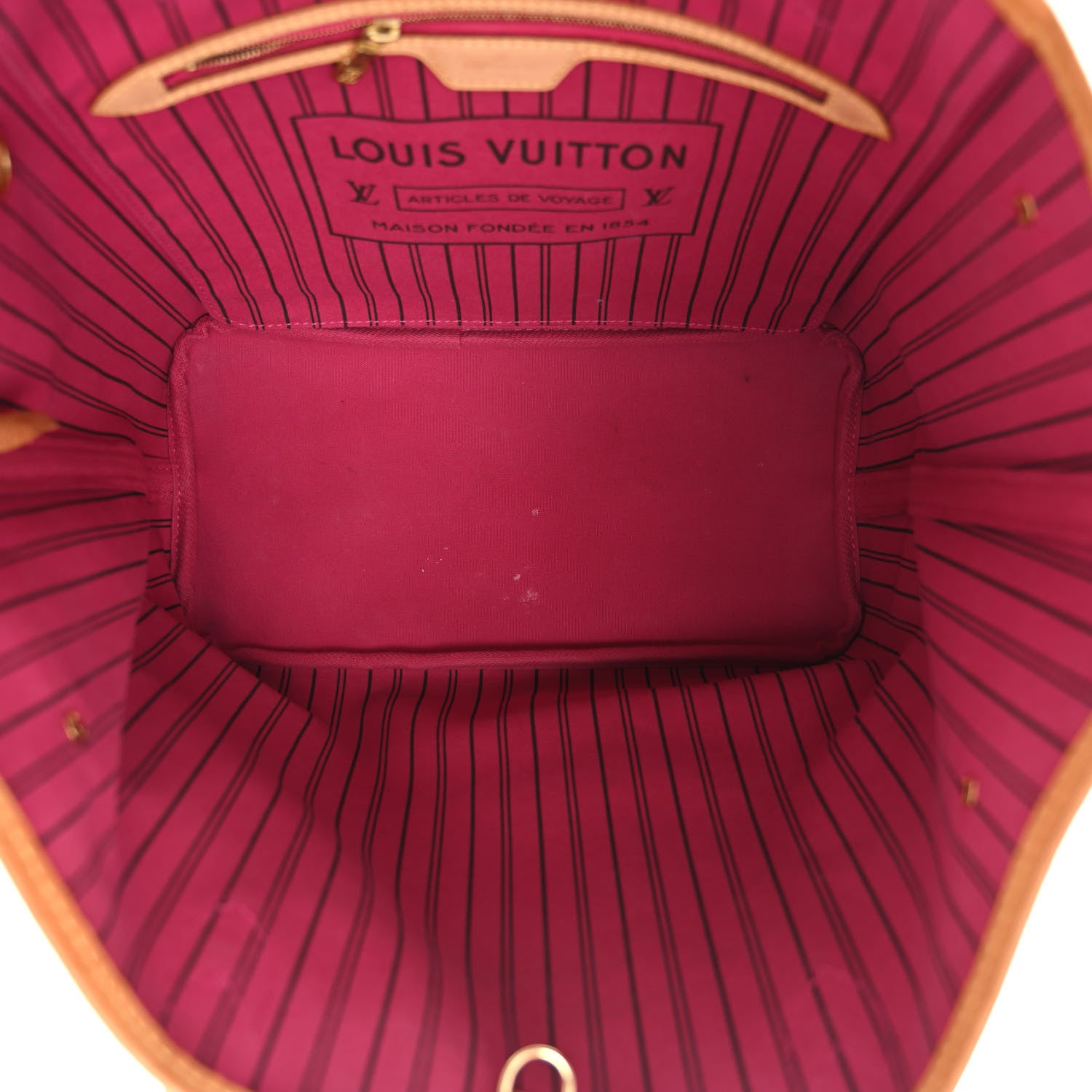 Louis Vuitton Monogram Neo Neverfull MM Fuchsia 6 of 12