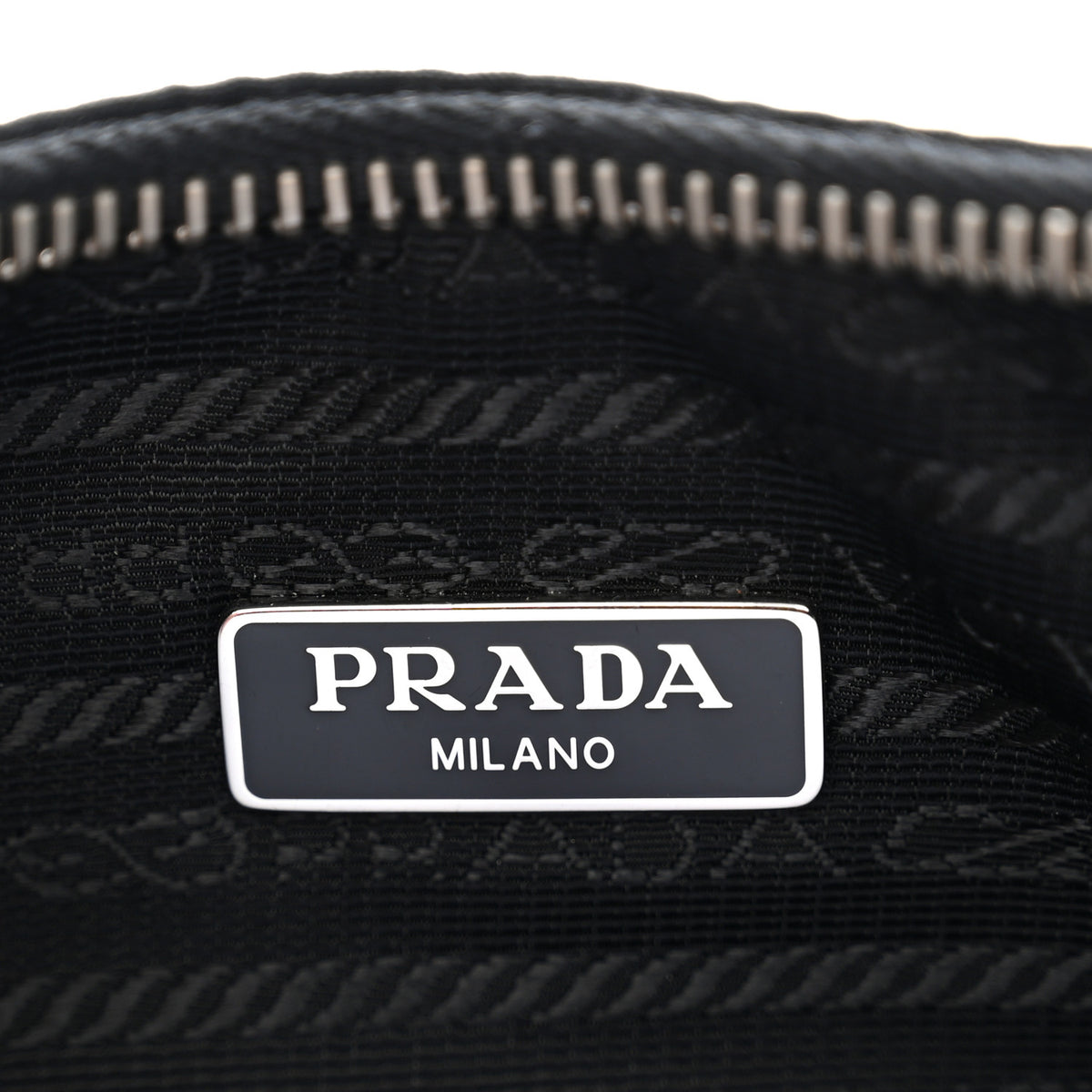 Prada Tessuto Nylon Saffiano Mini Re-Edition 2005 Bag Black 6 of 10