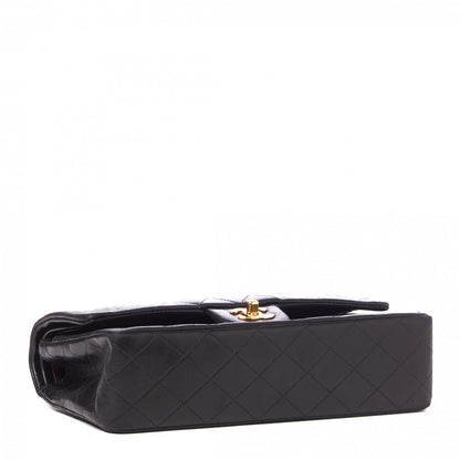 Chanel Lambskin Quilted Medium Double Flap Black 3 of 9