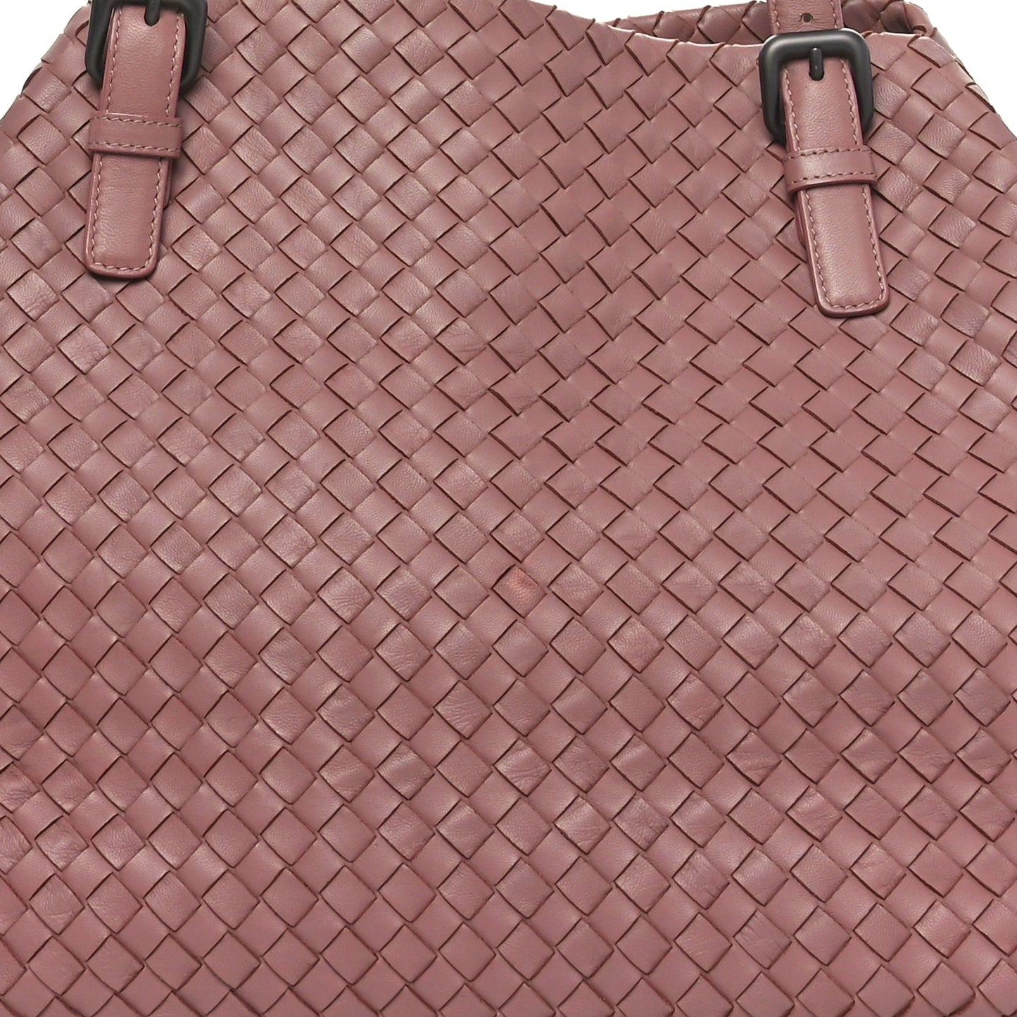 Nappa Intrecciato Large Cesta Tote Violet
