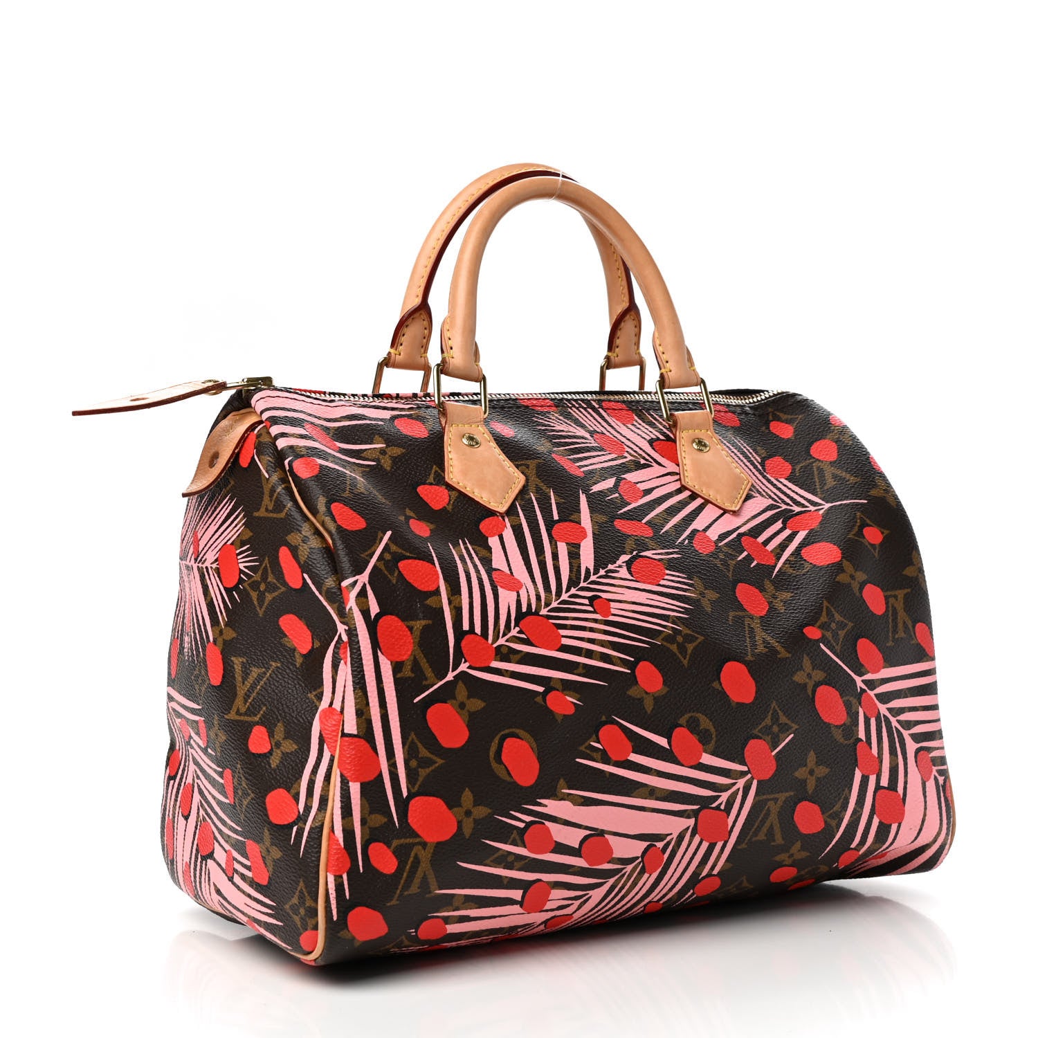 Louis Vuitton Monogram Jungle Dots Speedy 30 Sugar Pink Poppy 3 of 9