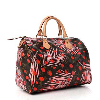 Louis Vuitton Monogram Jungle Dots Speedy 30 Sugar Pink Poppy 3 of 9