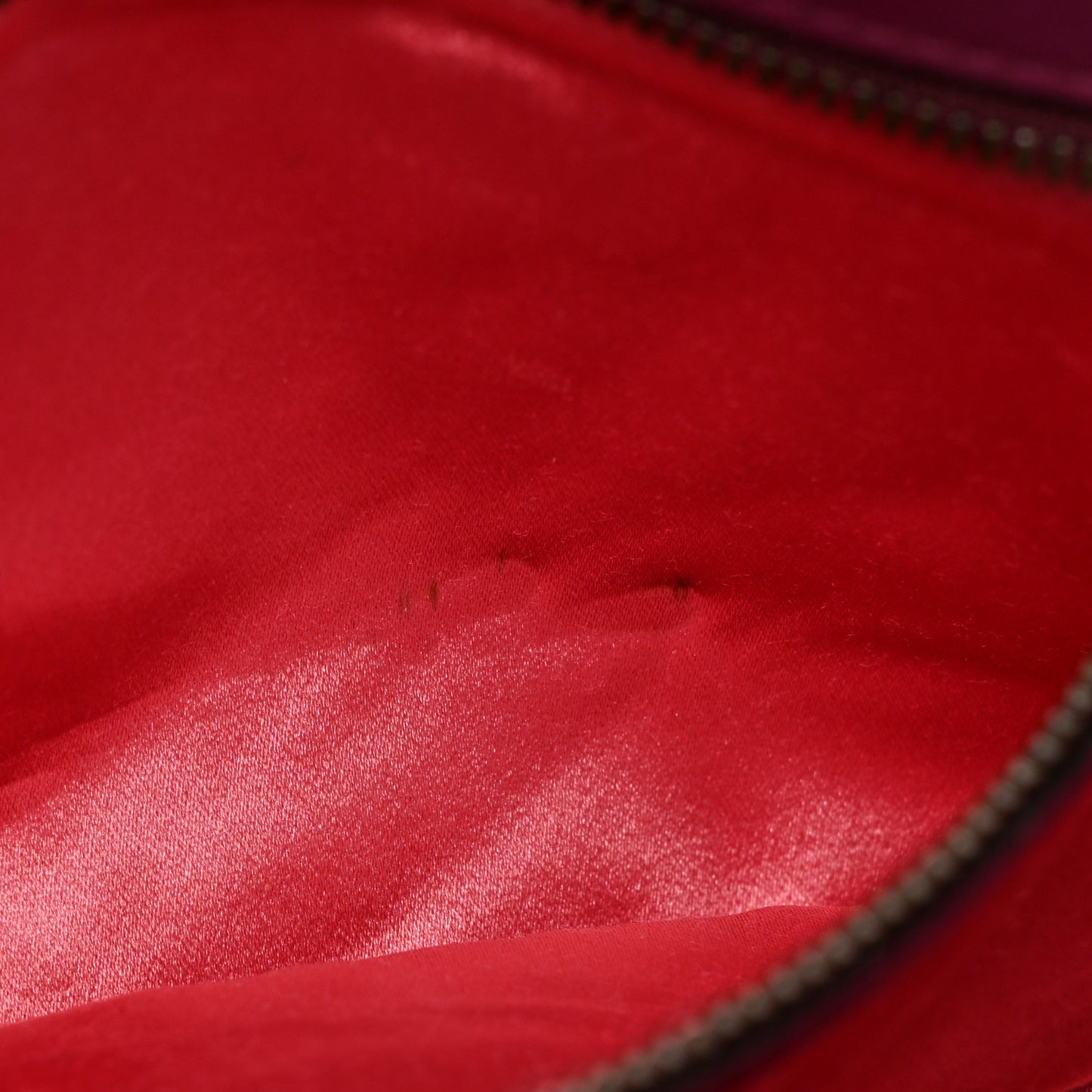 Velvet Matelasse Small GG Marmont Shoulder Bag Fuchsia Violet Cyclamen