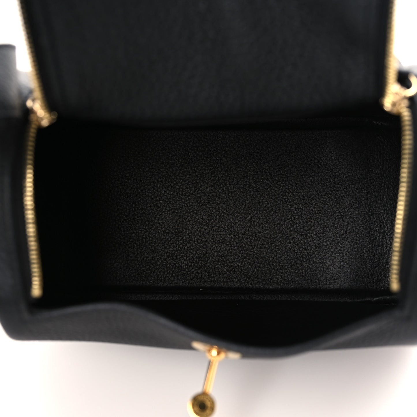 Taurillon Clemence Mini Lindy 20 Black
