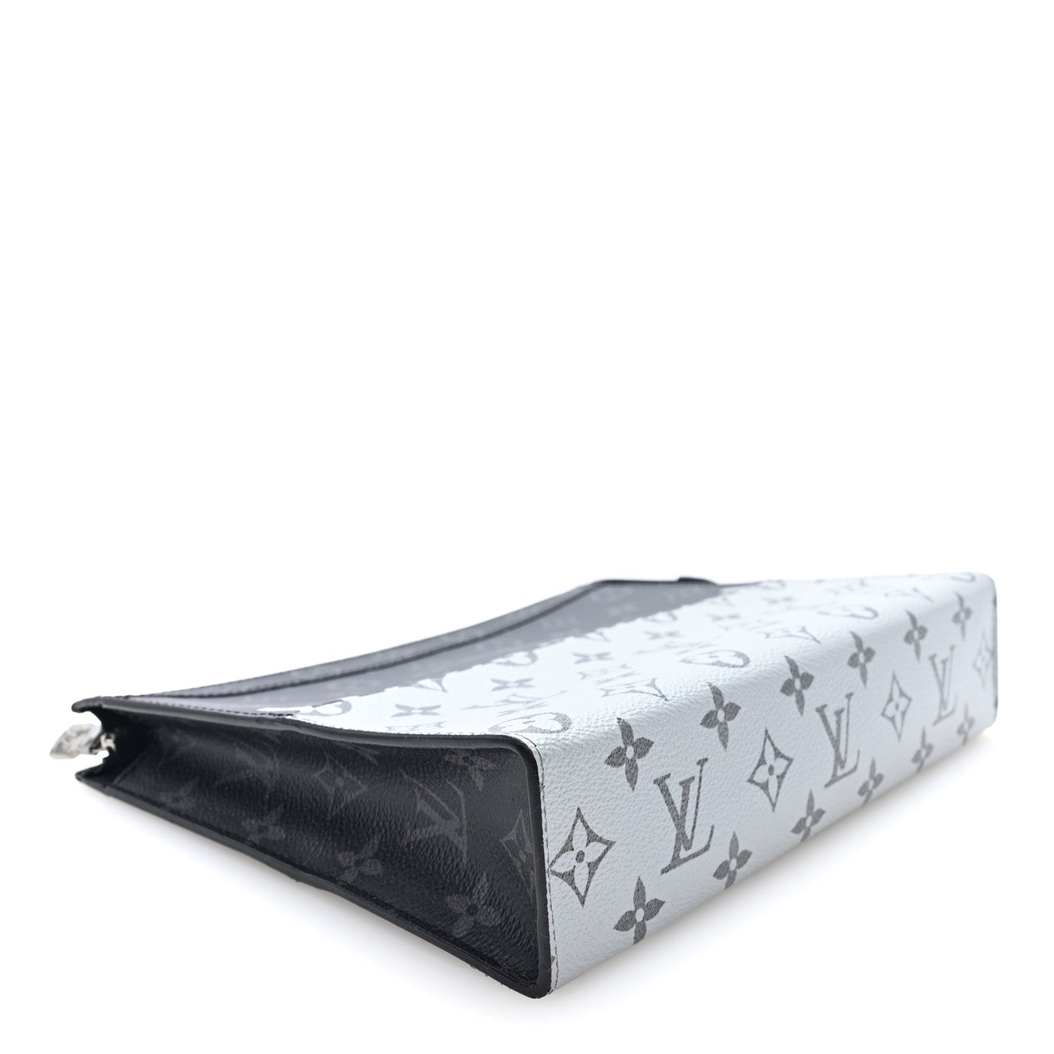 Louis Vuitton Monogram Eclipse Split Pochette Voyage MM 4 of 7