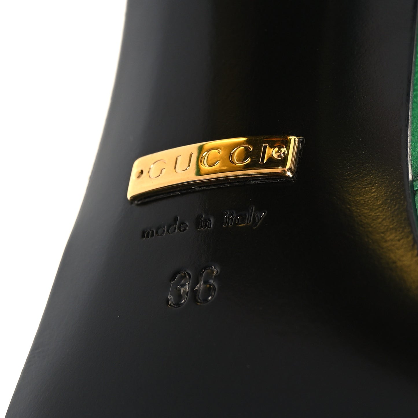 Malaga Kid Horsebit 75mm Slingback Pumps 36 New Shamarock