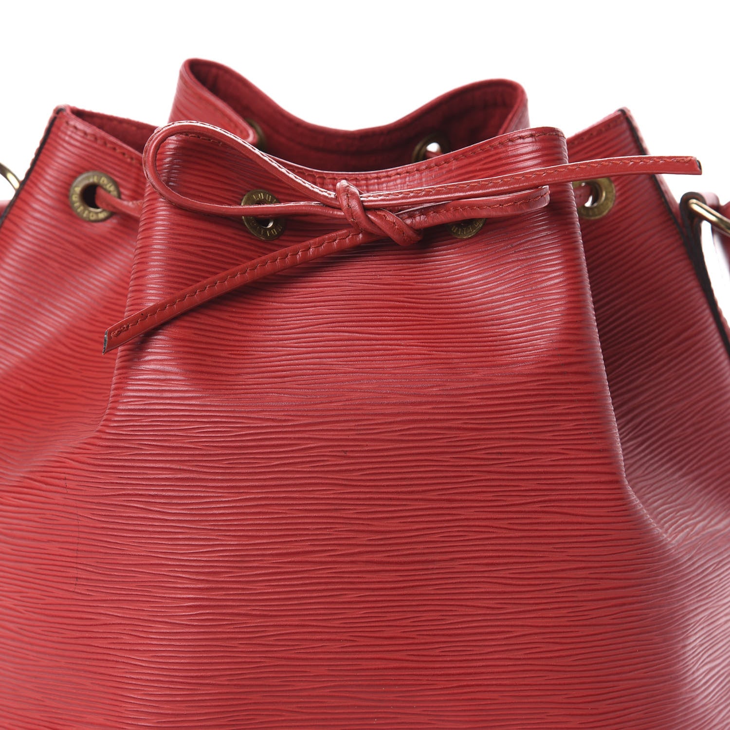 Louis Vuitton Epi Petit Noe Castillan Red 6 of 9