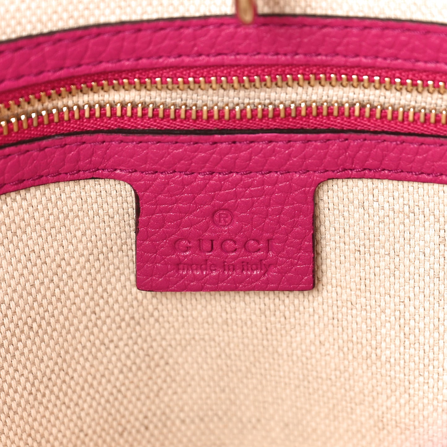 Cellarius Calfskin Medium Soho Chain Shoulder Bag Bright Bouganville