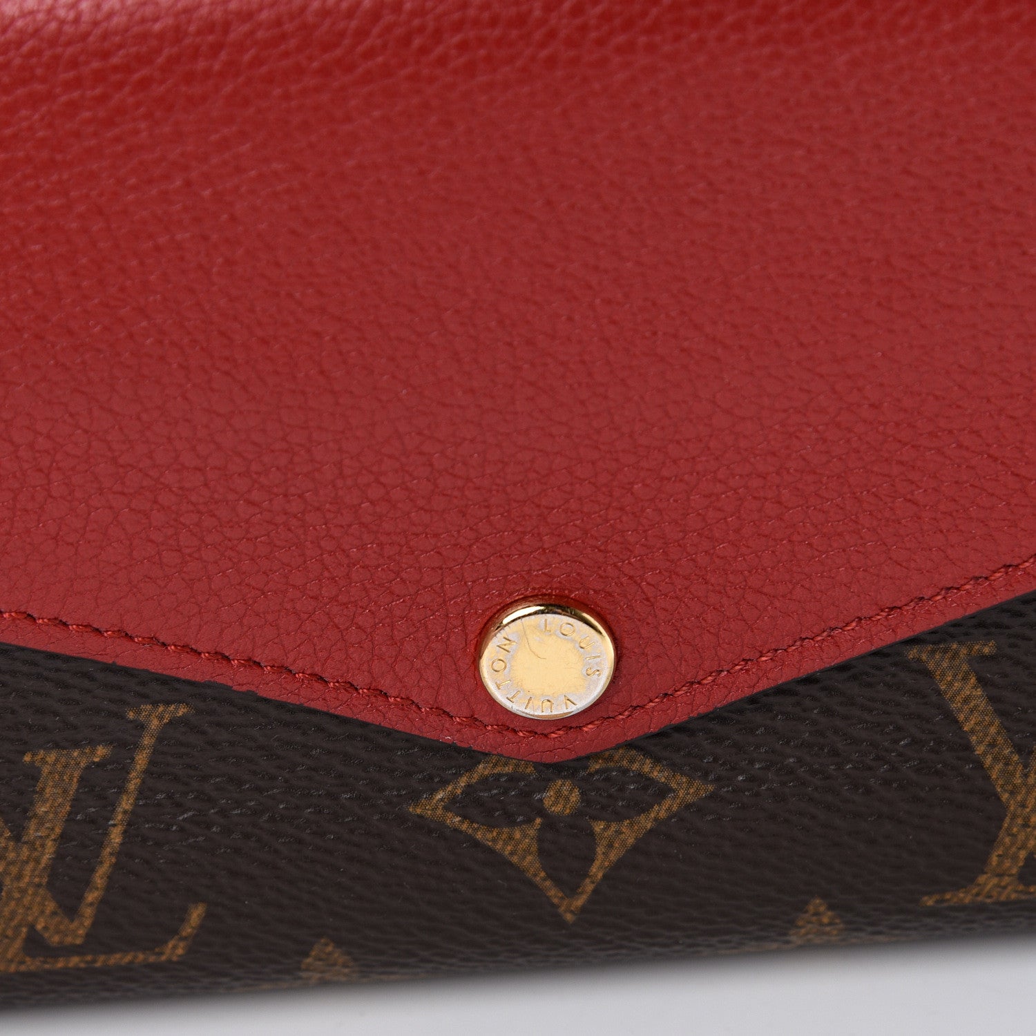 Louis Vuitton Monogram Pallas Compact Wallet Cherry 9 of 10
