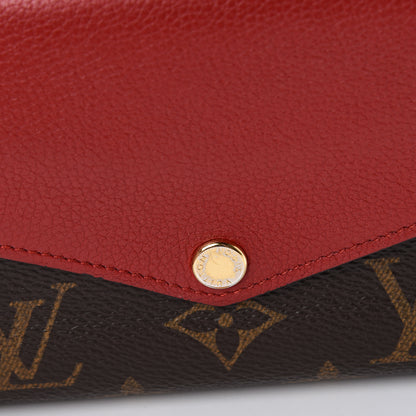 Louis Vuitton Monogram Pallas Compact Wallet Cherry 9 of 10