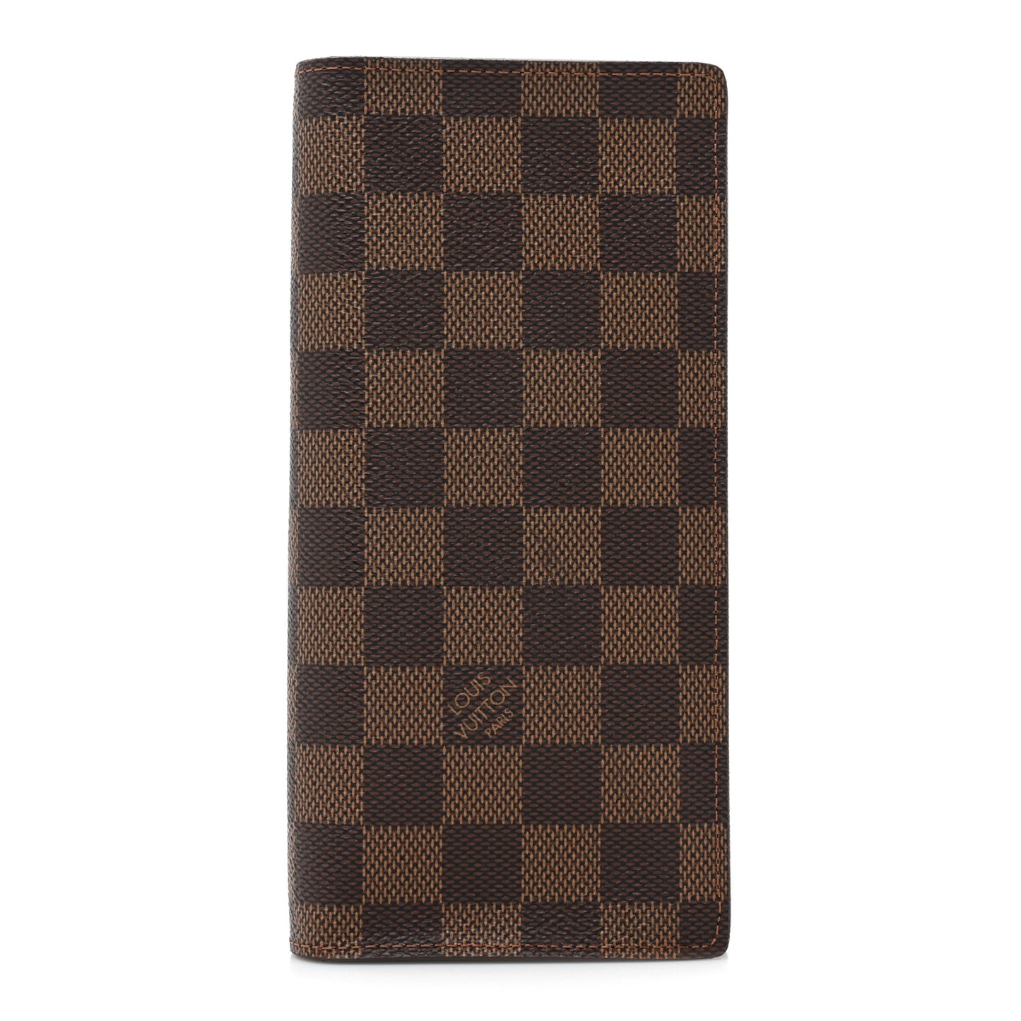 Damier Ebene Portefeuille Brazza Wallet