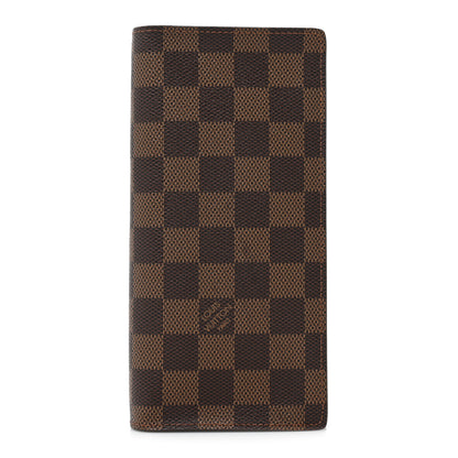Louis Vuitton Damier Ebene Portefeuille Brazza Wallet 1 of 11