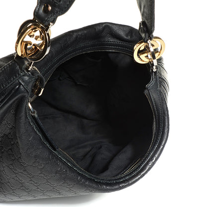 Gucci Guccissima GG Twins Large Hobo Black 13 of 16