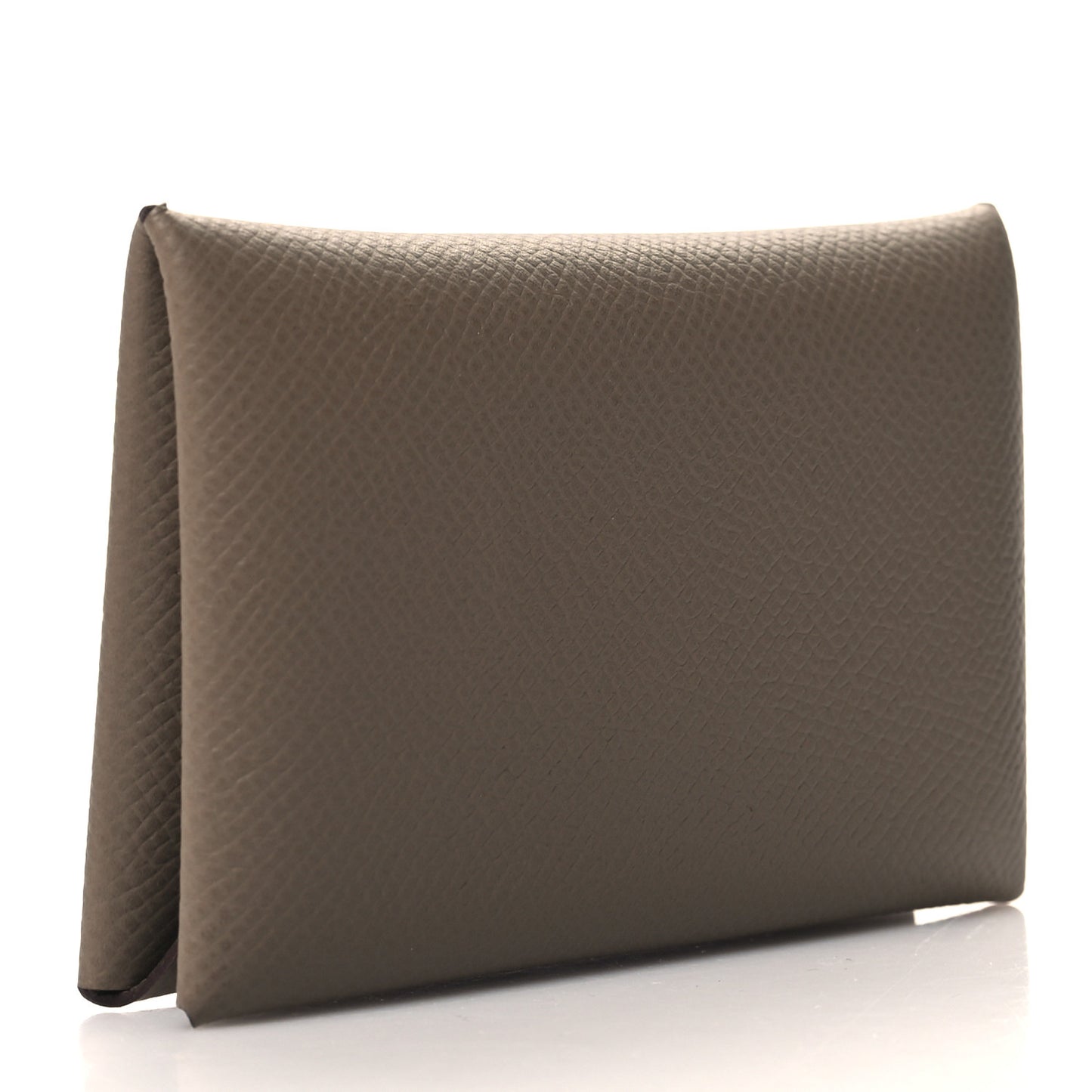 Epsom Calvi Card Case Etoupe