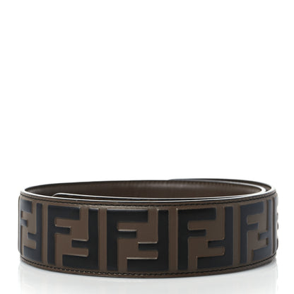 Fendi Vitello Century Bi-Color FF 1974 Embossed Strap You Maya Black 3 of 7