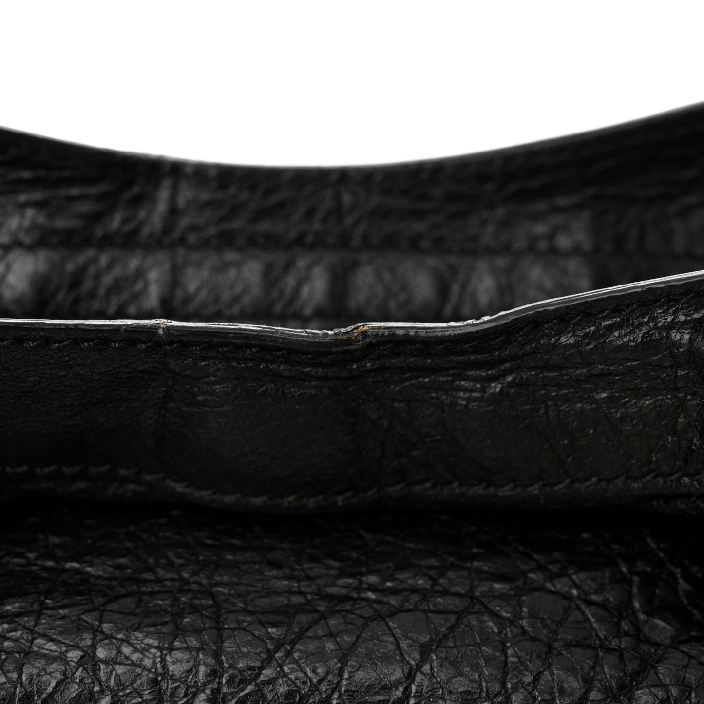 Agneau Giant 12 Silver Hardware Town Black