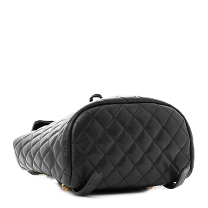 Chanel Calfskin Quilted Small Urban Spirit Backpack Black 4 of 16