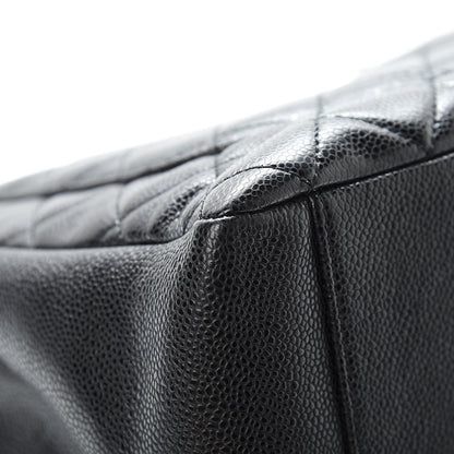Chanel Caviar Quilted Grand Shopping Tote GST Black 12 of 12