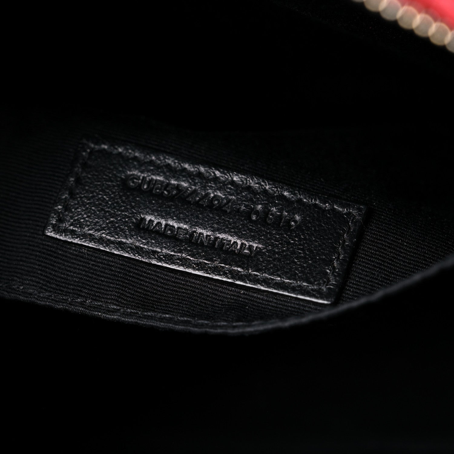 Saint Laurent Calfskin Matelasse Monogram Lou Camera Bag Rouge Eros 6 of 11