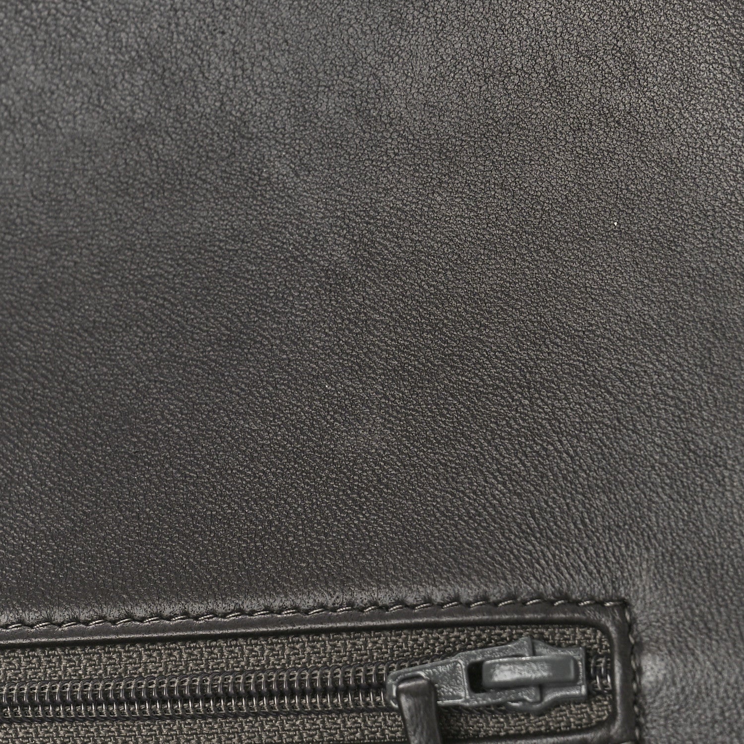 Chanel Lambskin Quilted Jumbo Double Flap Charcoal Grey 12 of 14