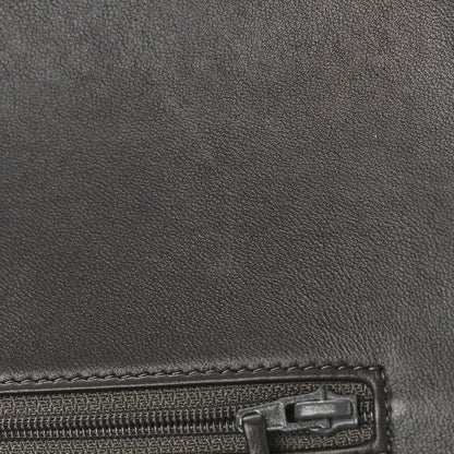 Chanel Lambskin Quilted Jumbo Double Flap Charcoal Grey 12 of 14