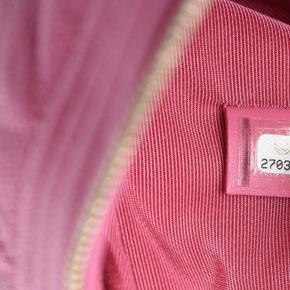 Chanel Caviar Quilted Medium Boy Cosmetic Case Pink 7 of 8