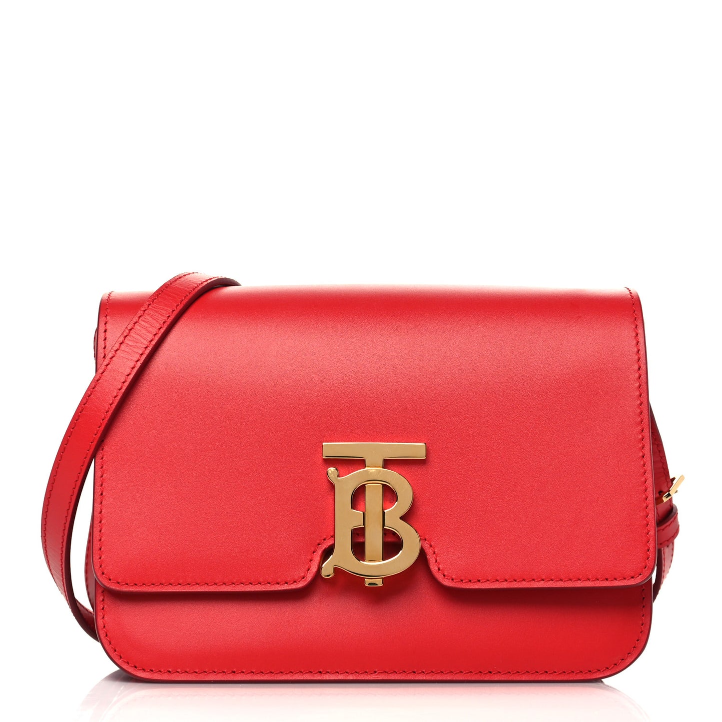 Calfskin Small TB Bag Bright Red