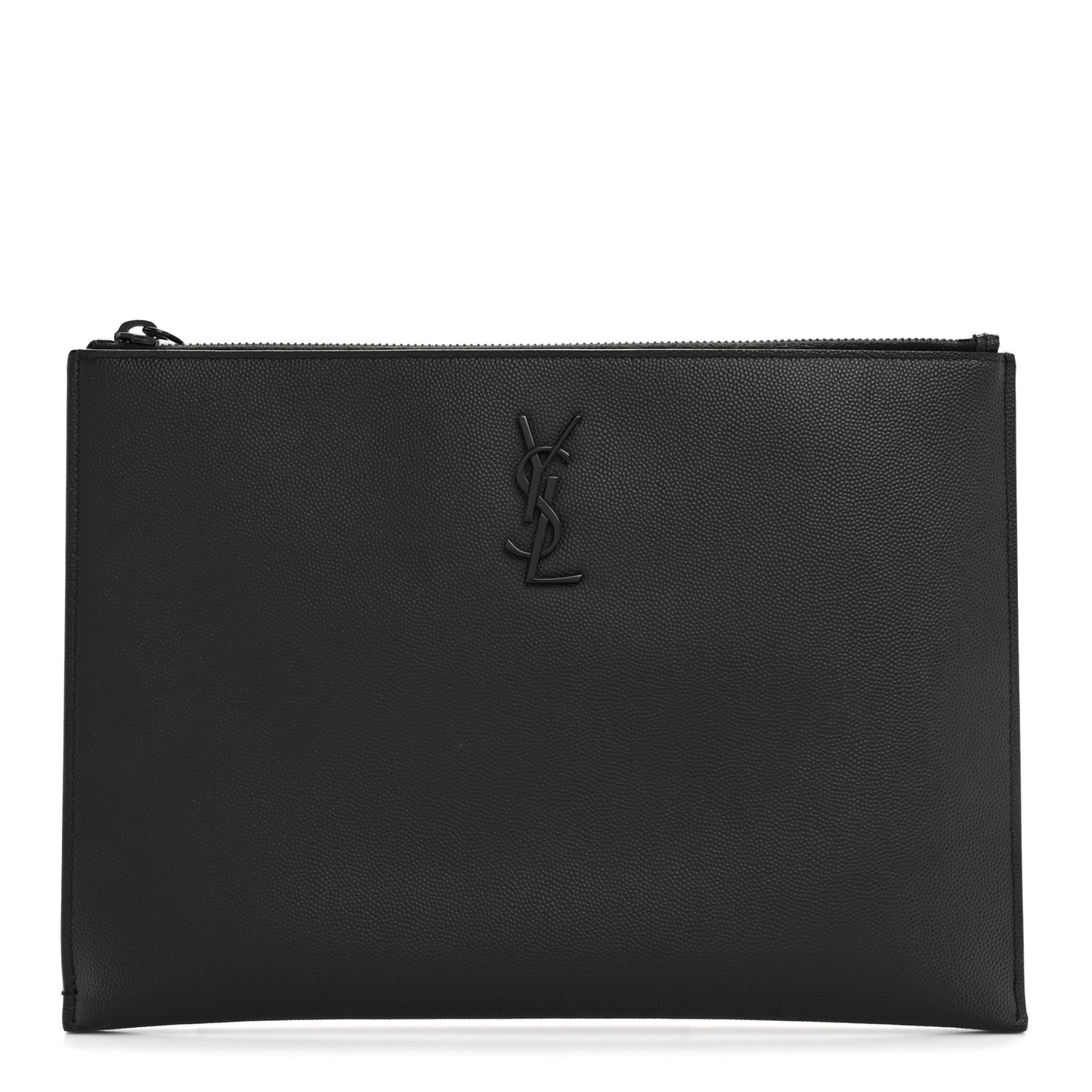 Grain De Poudre Monogram Monochrome iPad Case Black