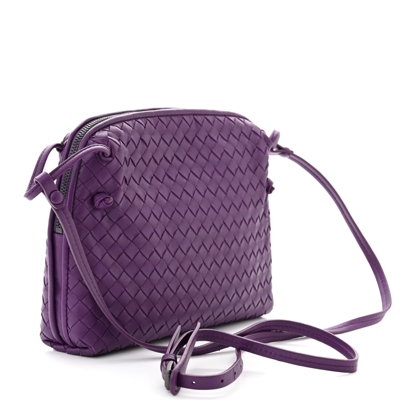Nappa Intrecciato Nodini Crossbody Messenger Monalisa