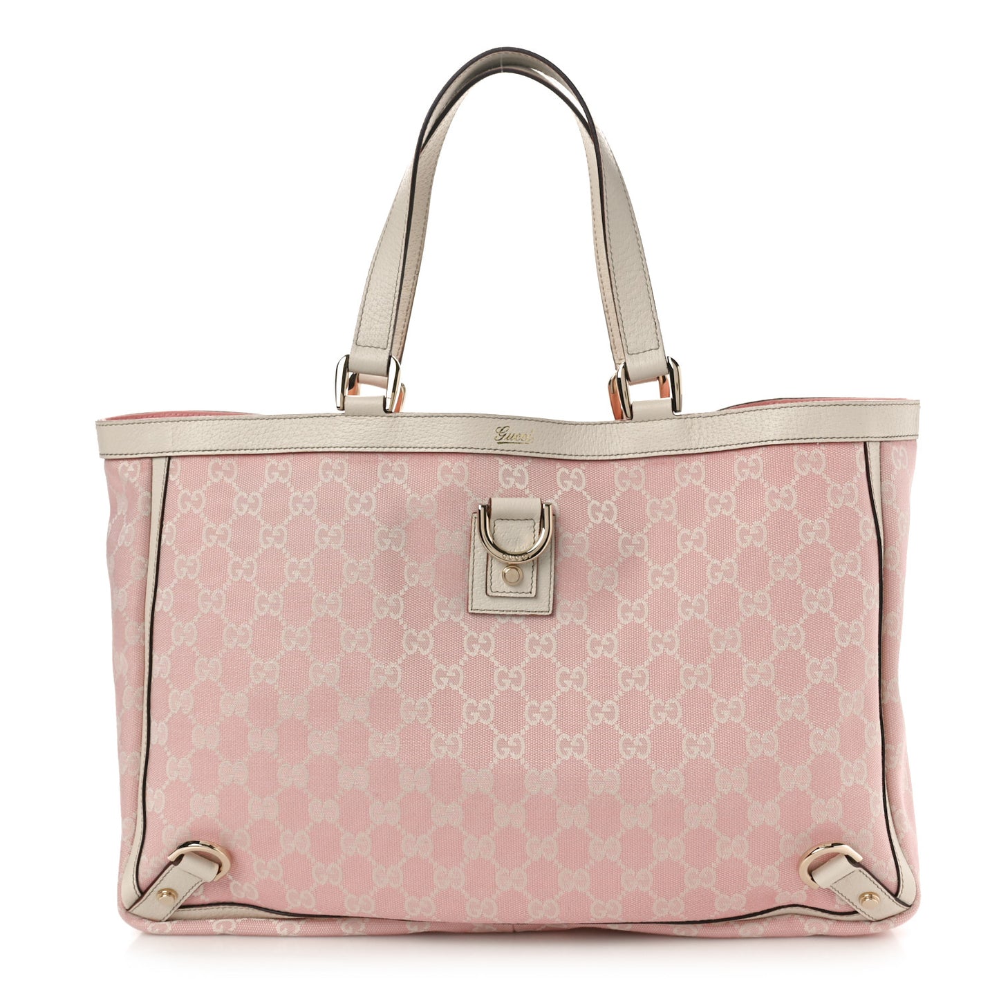 Monogram Large Abbey Tote Pink