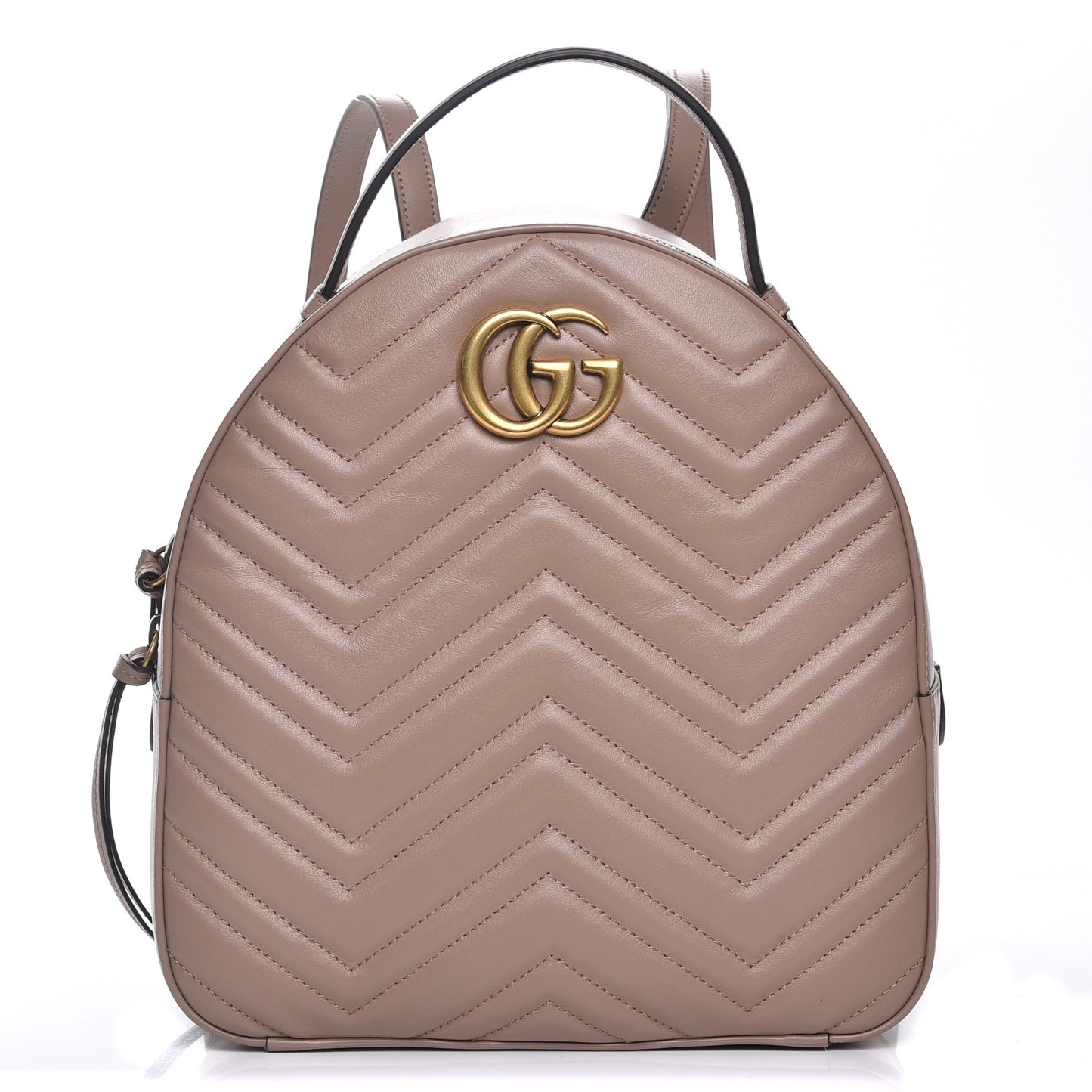 Calfskin Matelasse GG Marmont Backpack Porcelain Rose