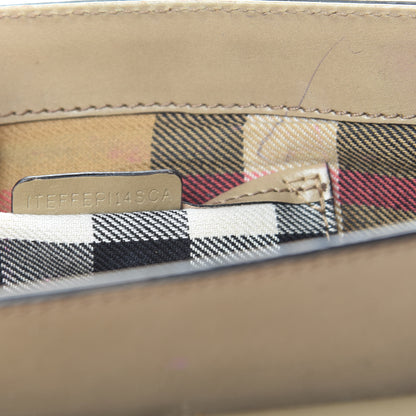 Burberry Bridle Calfskin Katherine Crossbody Clutch Brown 8 of 23