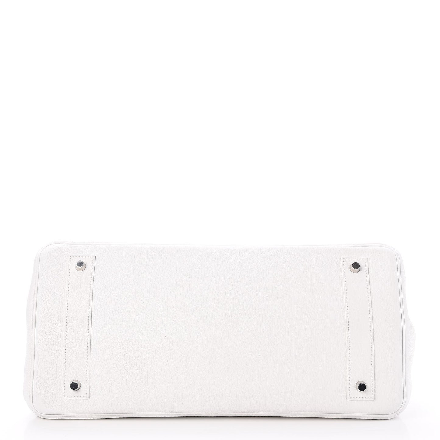 Taurillon Clemence JPG Birkin 42 White