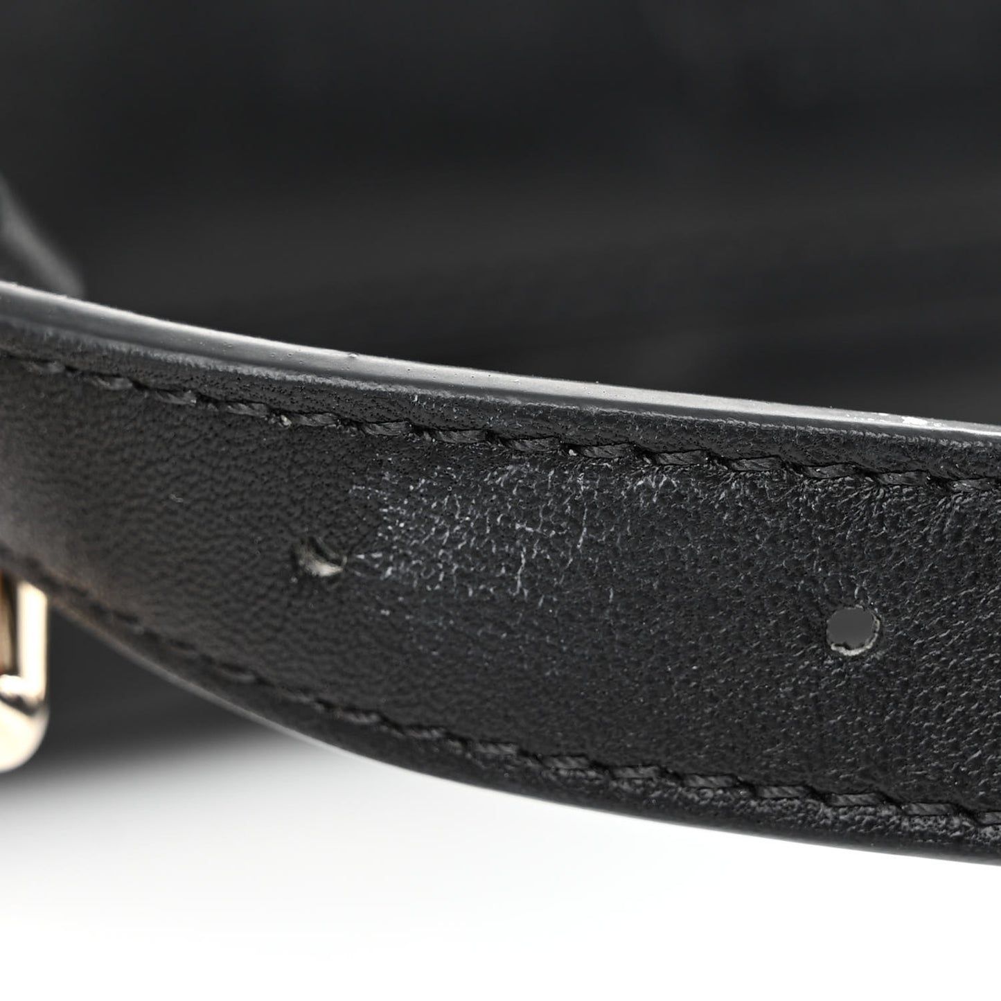 Nappa Mini Candystud Top Handle Bag Black