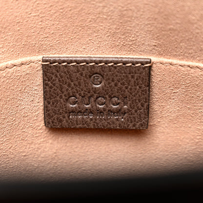 Gucci GG Supreme Monogram Web Ophidia Pouch Brown 6 of 7